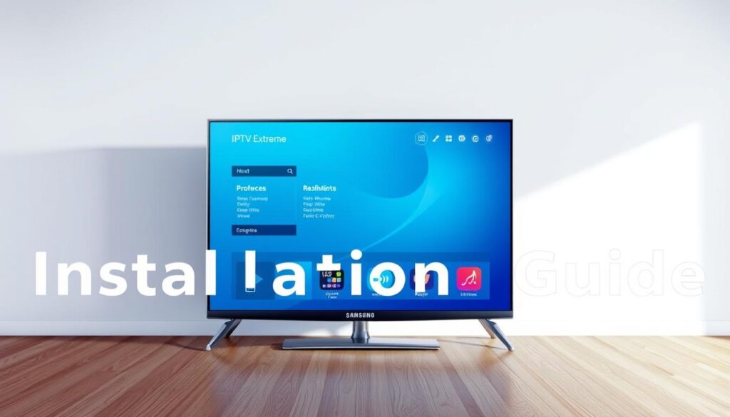 How to install IPTV Extreme on samsung smart tv