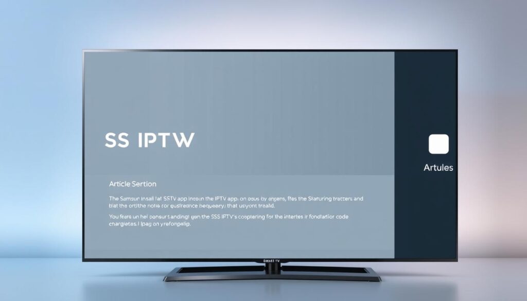 How to install SS IPTV on samsung smart tv