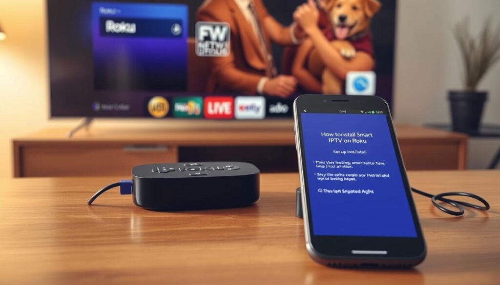 How to install Smart IPTV on Roku