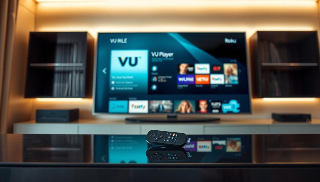How to install vu player on Roku